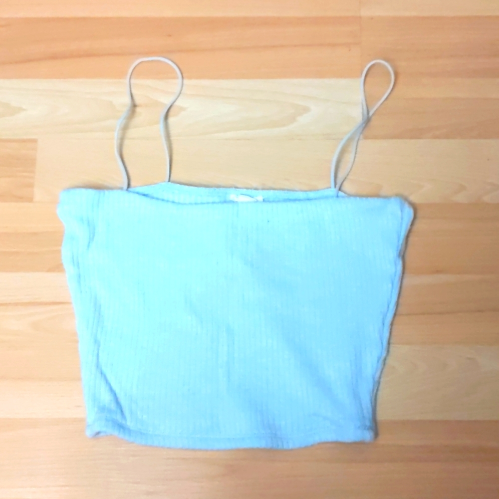 Light Blue Crop Top - free with purchase